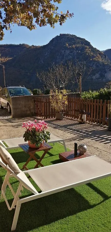 Mon gîte à Pélasque Lantosque France