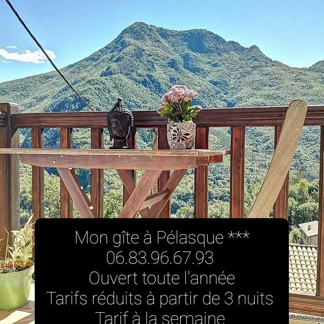 Mon gîte à Pélasque Lantosque